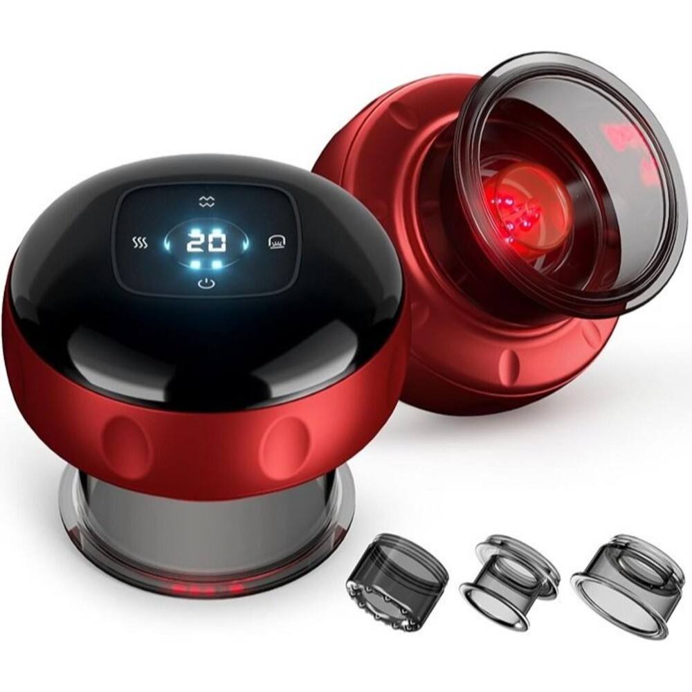 2 Pack Cupping Set, 7-in-1 Smart Cupping Therapy Massager